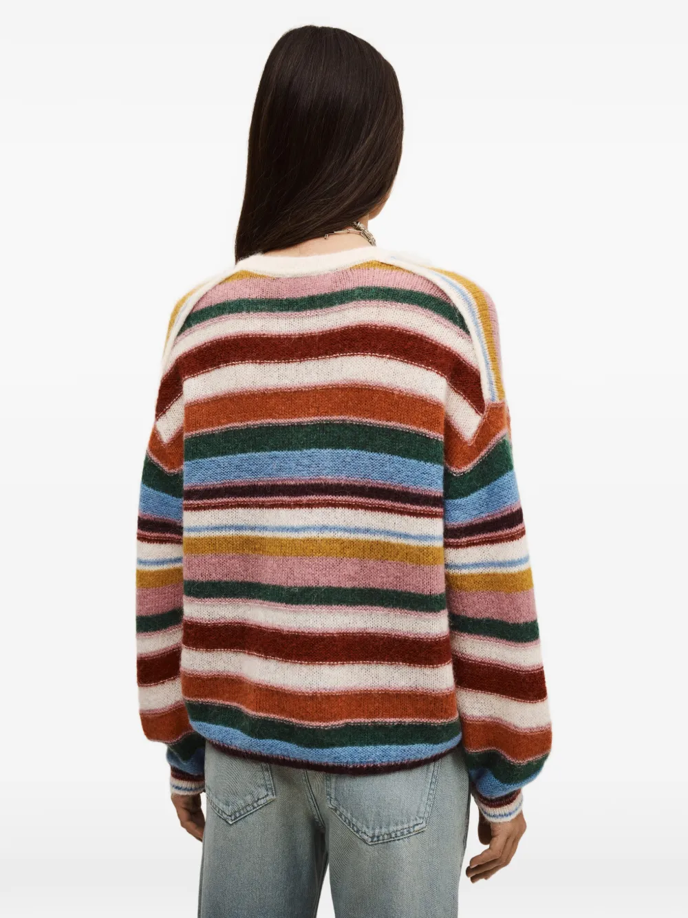 Ba&Sh Serena trui met ronde hals Beige