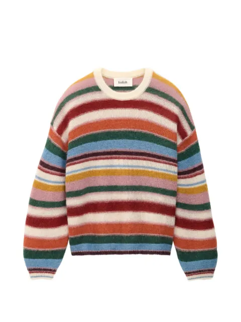 Ba&Sh Serena striped round-neck jumper