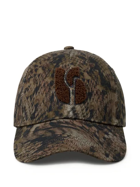 Ba&Sh Honi logo-appliqué patterned cap