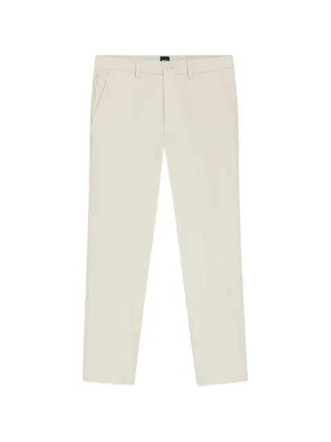 BOSS slim-fit pants in a stretch-cotton blend