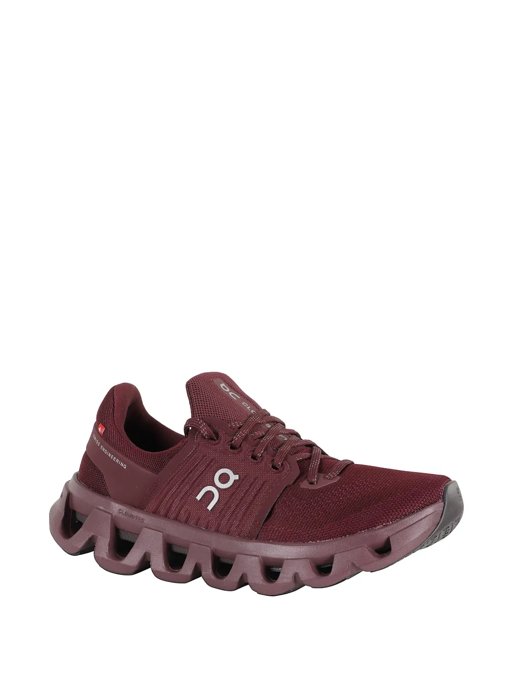 On Cloudswift 4 AD sneakers met logodetail Rood