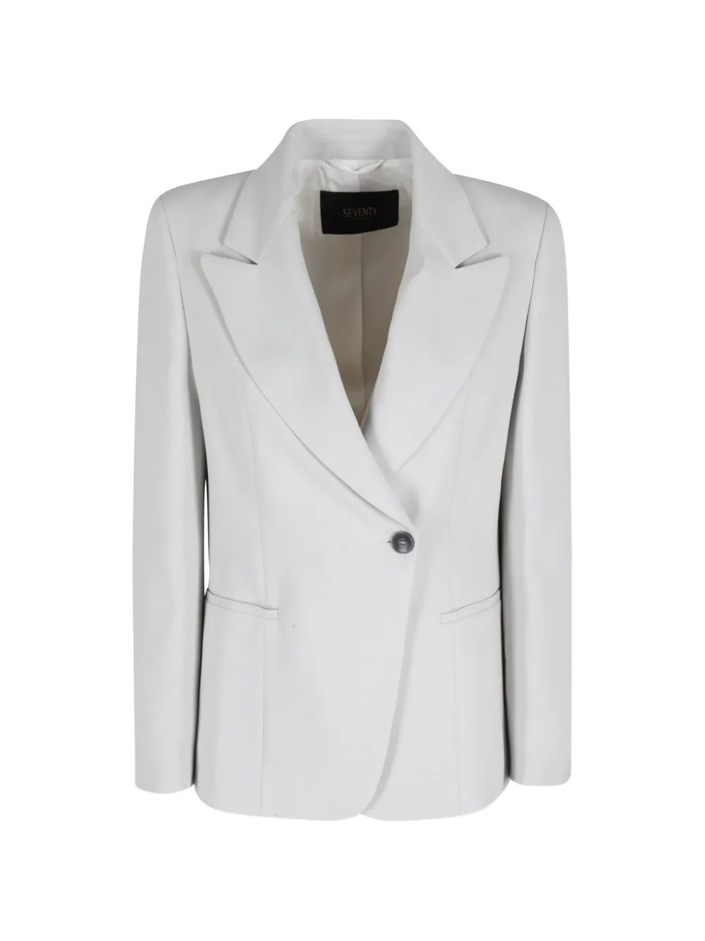 Seventy single-breasted buttoned blazer - Grey