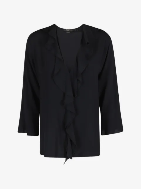 Seventy long-sleeve ruffled blouse