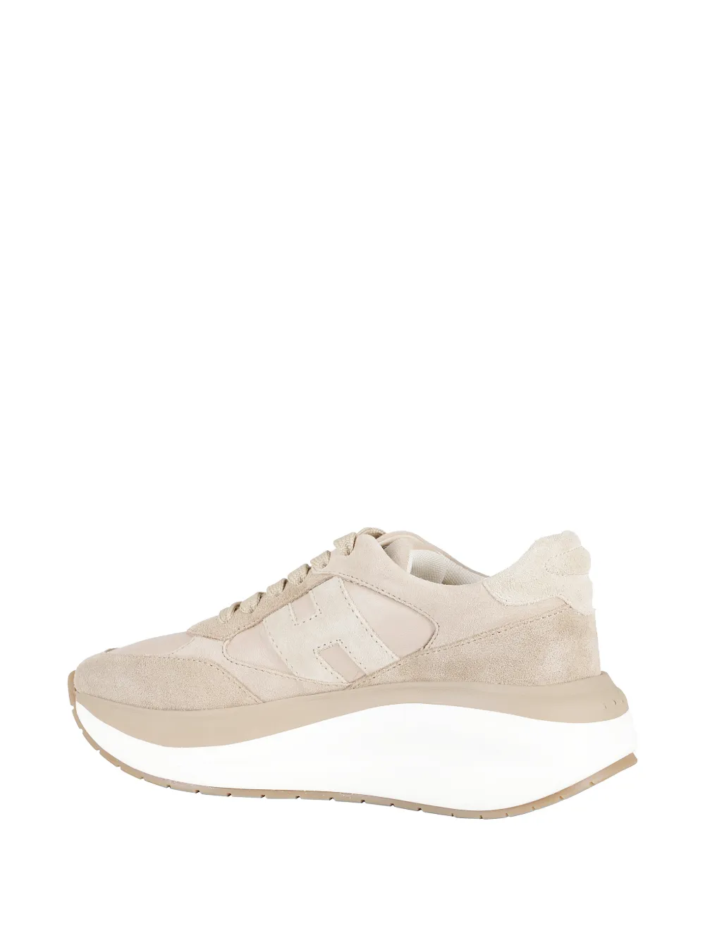 Hogan logo sneakers Beige