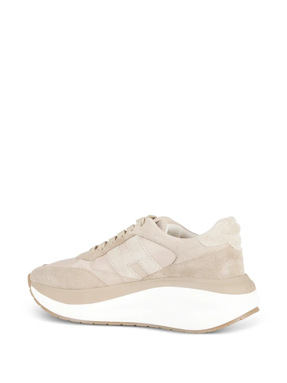  Hogan Logo Sneakers - Neutrals 