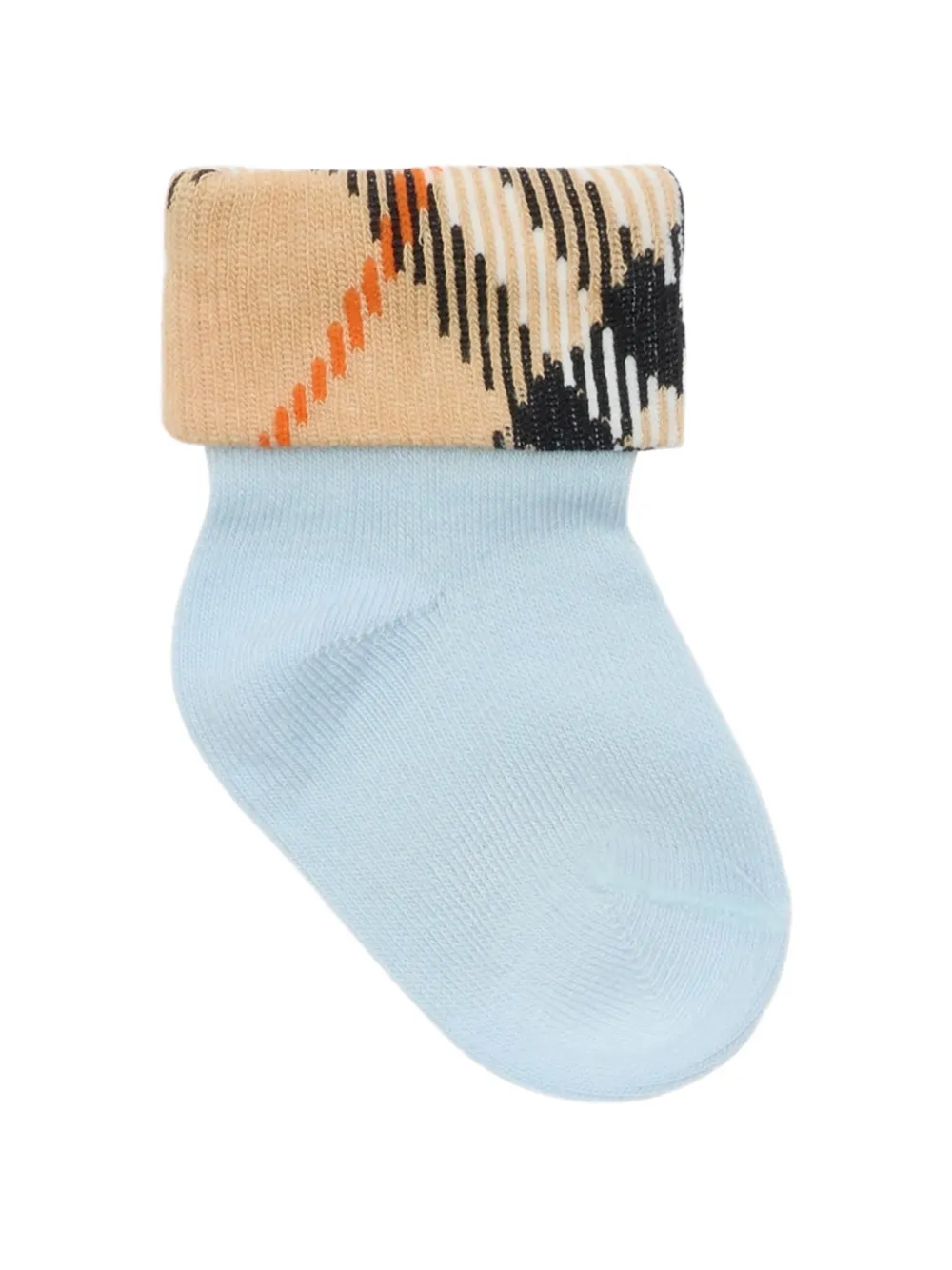 Burberry Kids two-piece cotton-blend socks set - Blu
