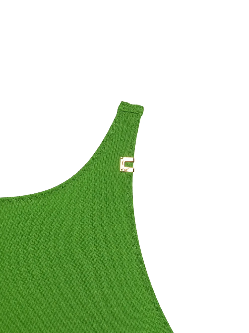  Elisabetta Franchi Hardware-embelished Bodysuit - Green 