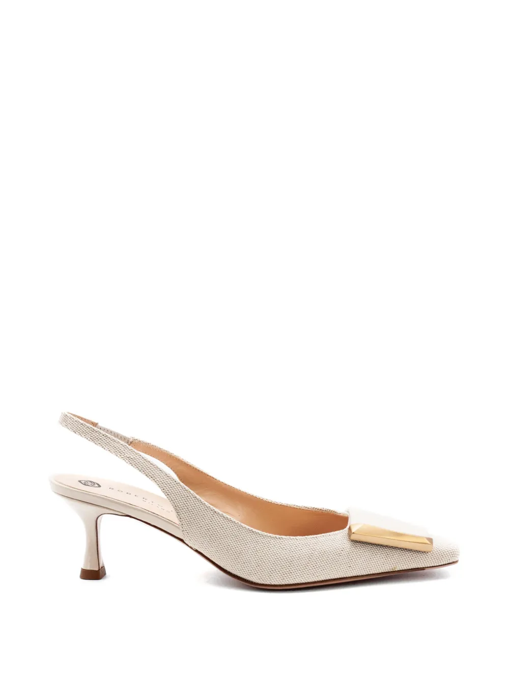 Roberto Festa Arienne canvas sandals - Toni neutri