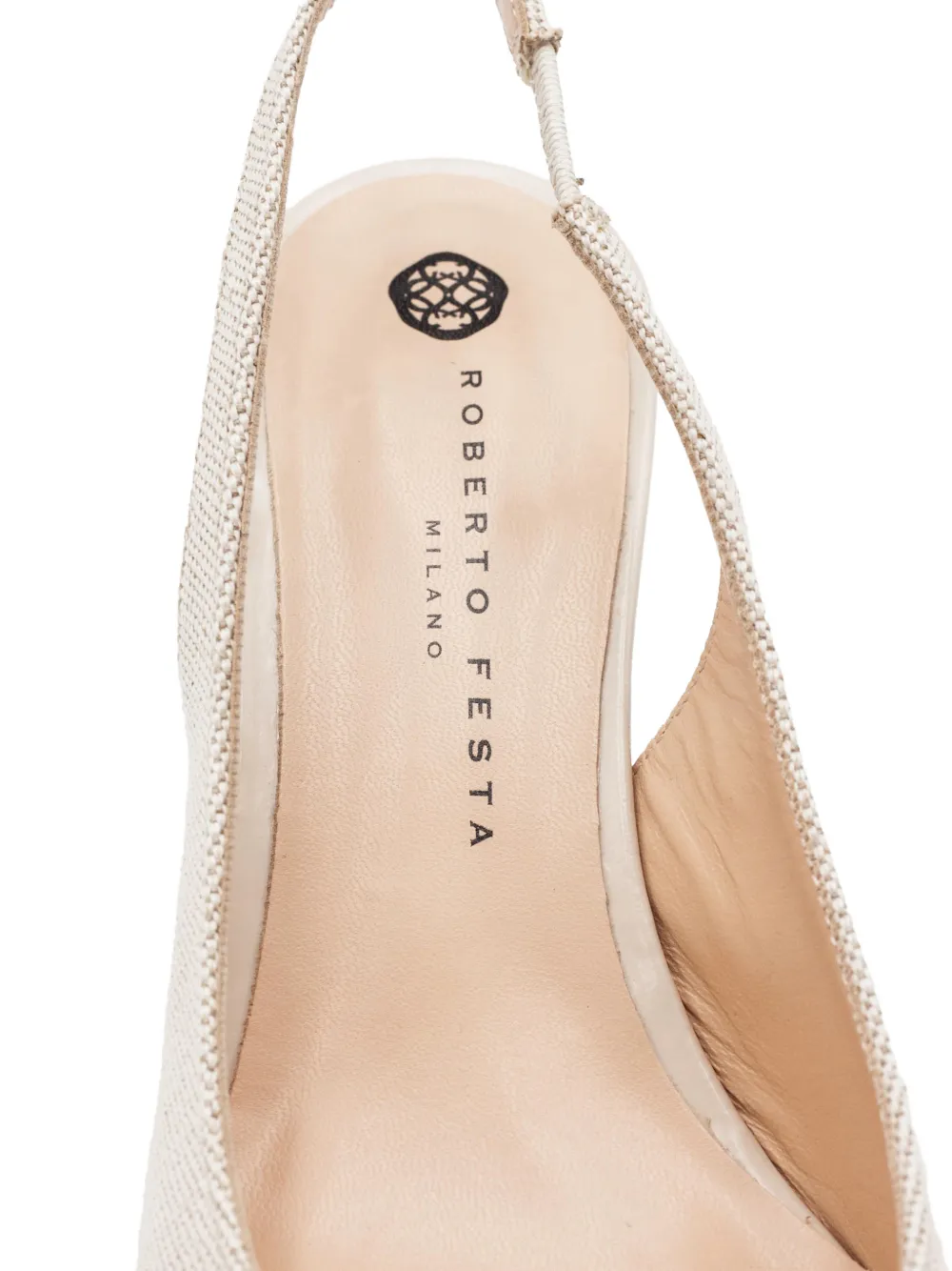 Roberto Festa Arienne canvas sandals Beige
