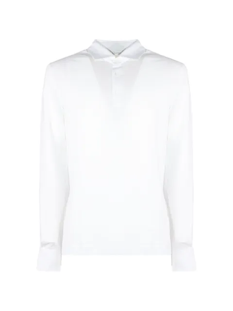 Cruciani long-sleeve polo shirt