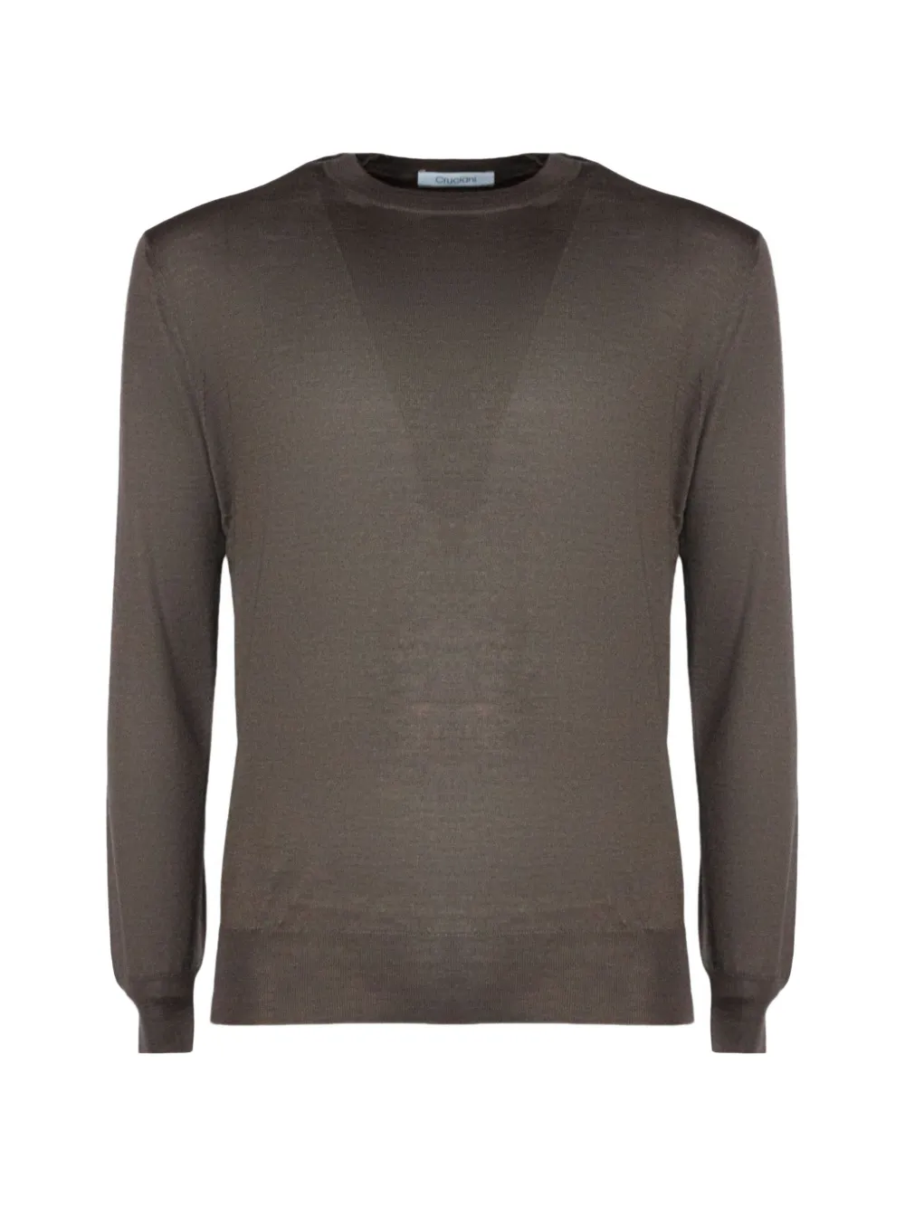 Cruciani long-sleeve sweater - Brown