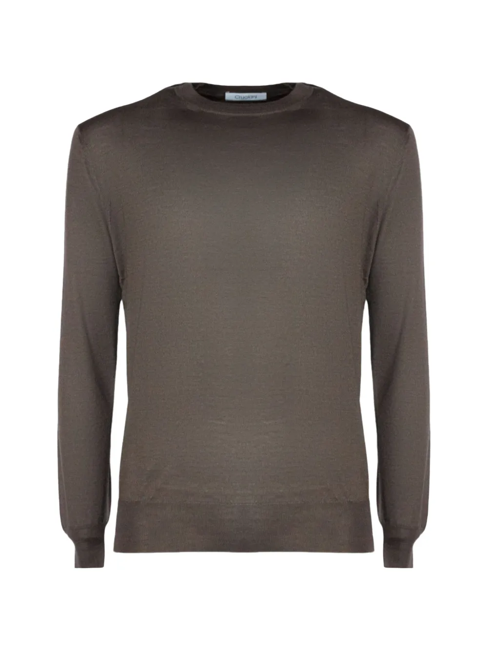 Cruciani long-sleeve sweater - Brown