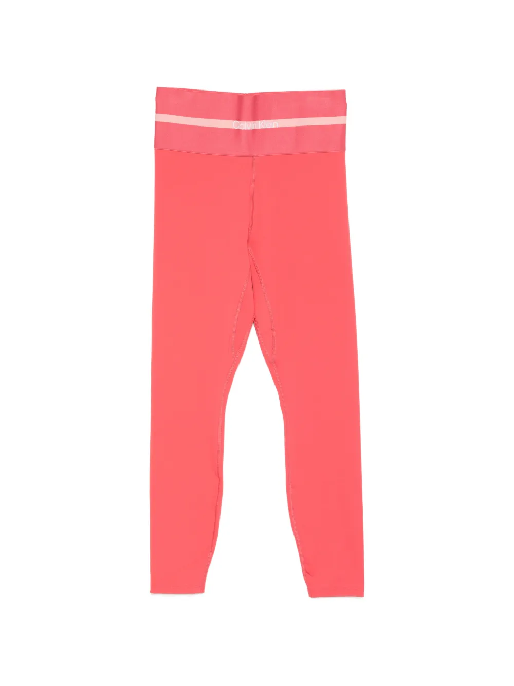 Calvin Klein Leggings mit Logo - Rosa