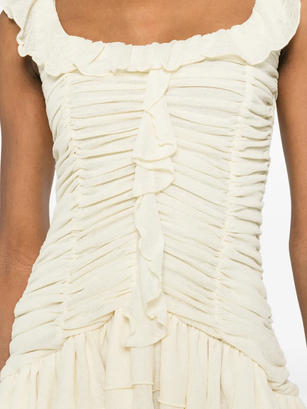 Gemma Ruffled Mini Dress