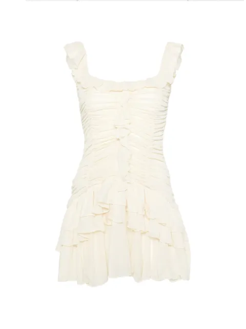 SIEDRES Gemma ruffled mini dress