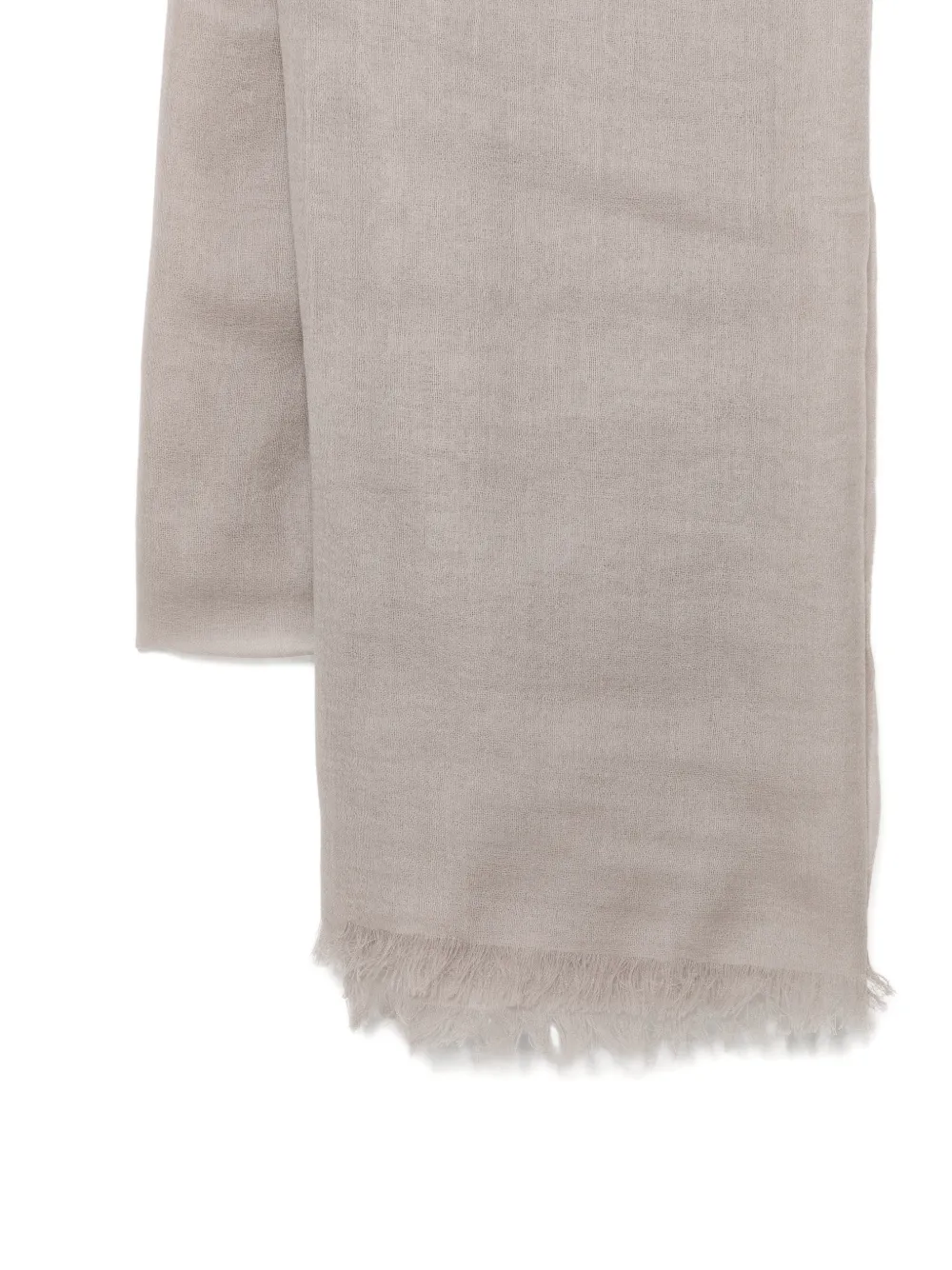  N.peal Frayed Scarf - Grey 