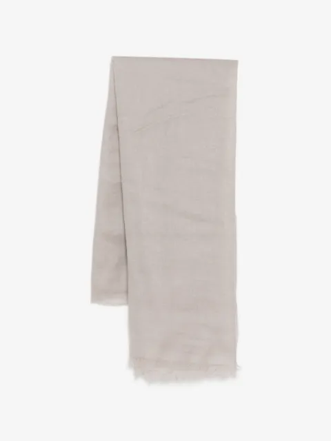 N.Peal frayed scarf