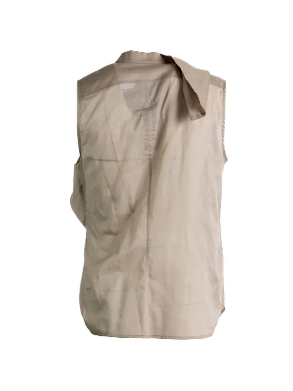 Rickノースリーブ Rick Owens ノースリーブ シャツ | ニュートラル | FARFETCH JP