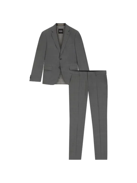 BOSS Terno slim xadrez