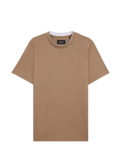 BOSS double-collar T-shirt