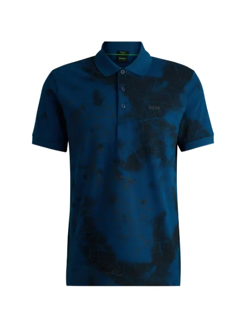 BOSS Camisa polo tie-dye