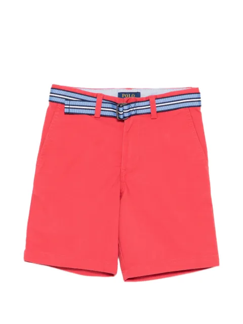 POLO RALPH LAUREN KIDS belt casual shorts