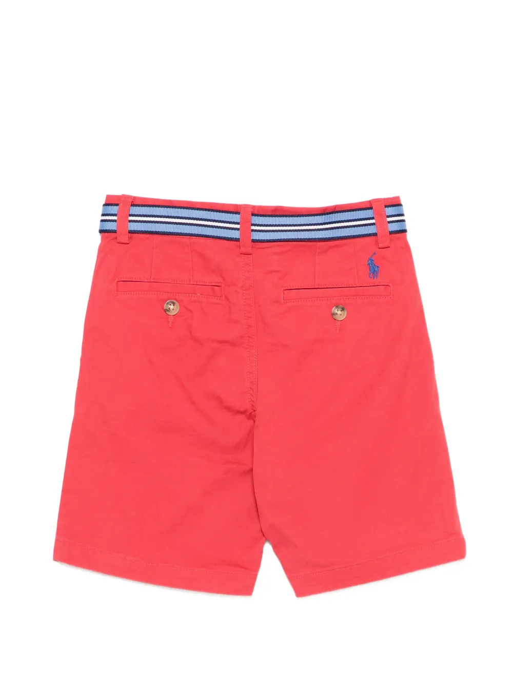 POLO RALPH LAUREN KIDS Shorts met ceintuur Rood