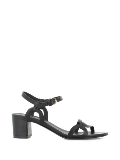 Del Carlo buckle strap leather sandals