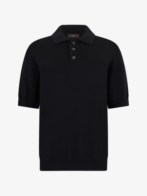 slowear buttoned short-sleeve knitwear