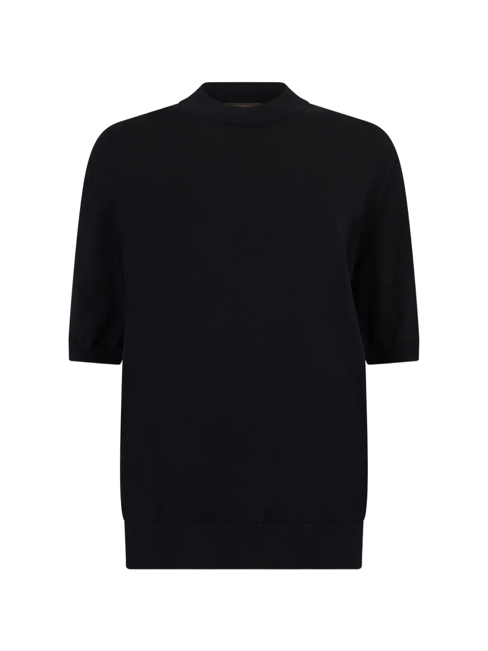slowear short-sleeve sweater - Schwarz