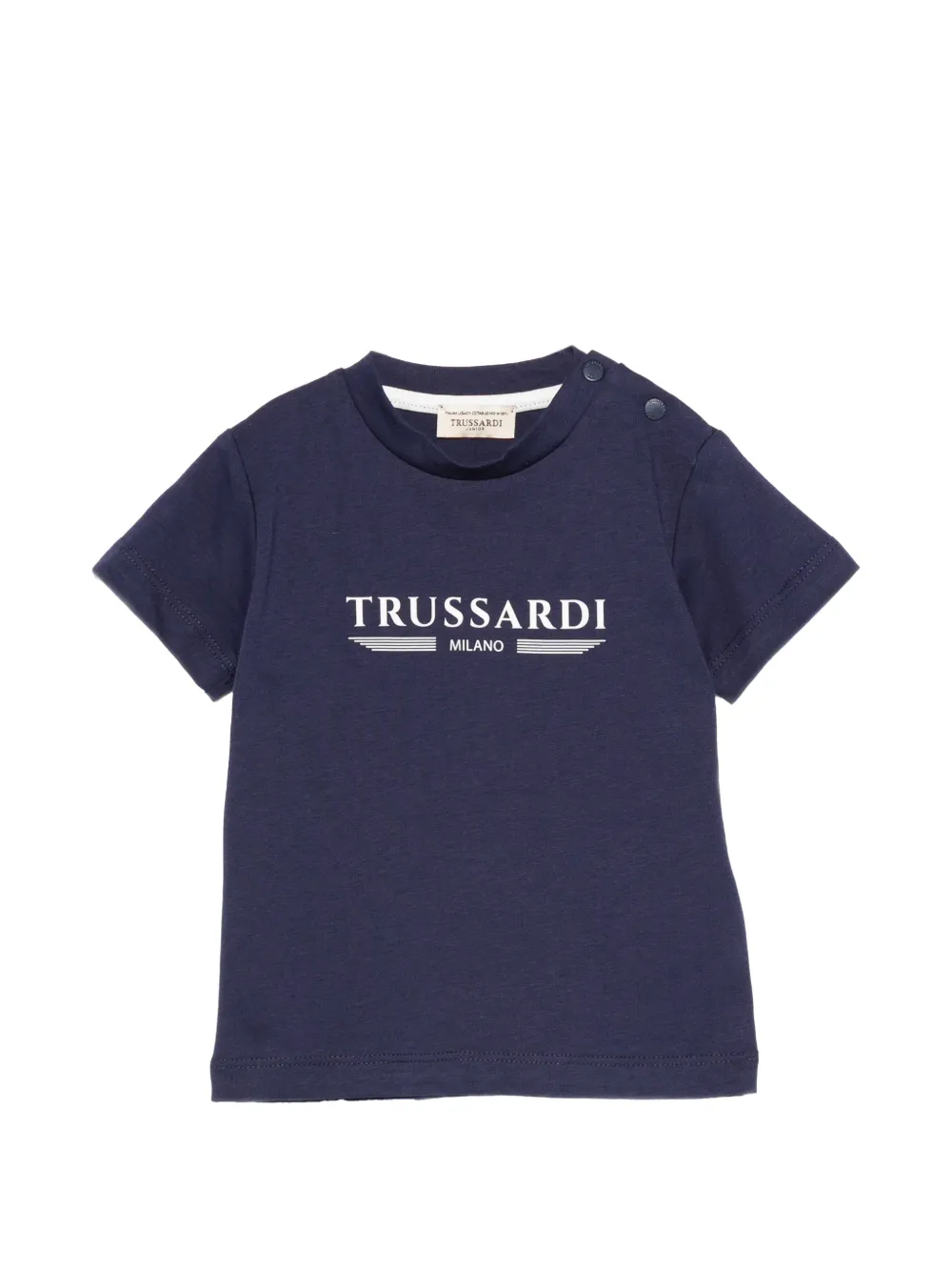 TRUSSARDI JUNIOR logo T-shirt - Blu