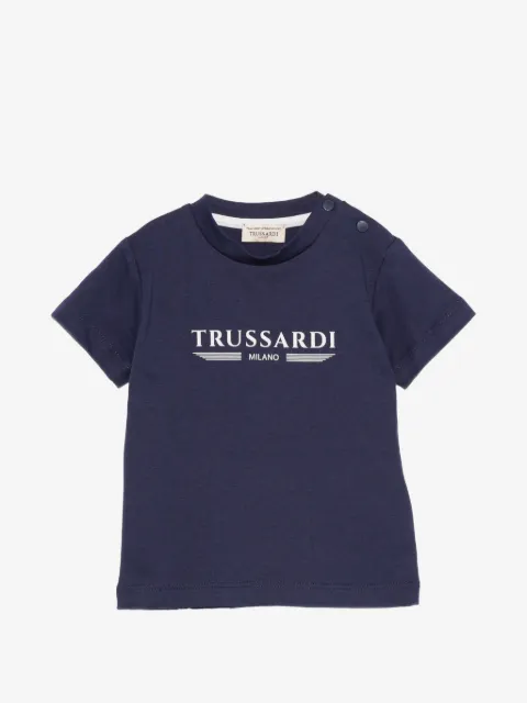 TRUSSARDI JUNIOR logo T-shirt
