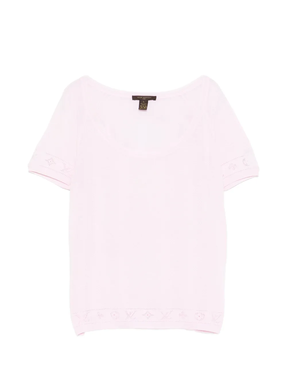 Louis Vuitton Pre-Owned T-shirt anni 2000 - Rosa