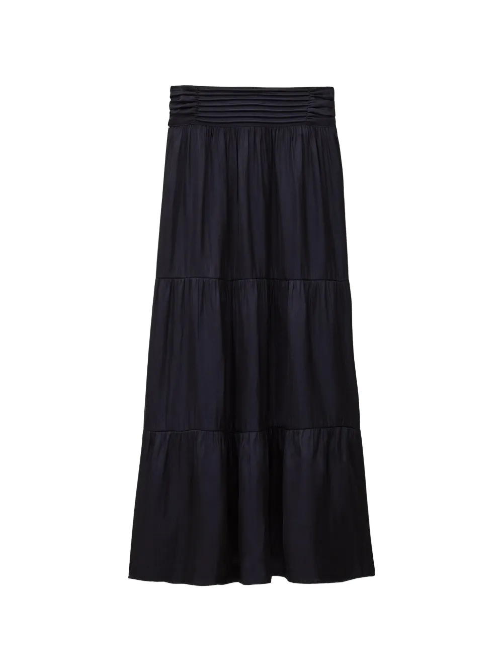 Ba&Sh Camyla tiered gathered-design skirt - Blu