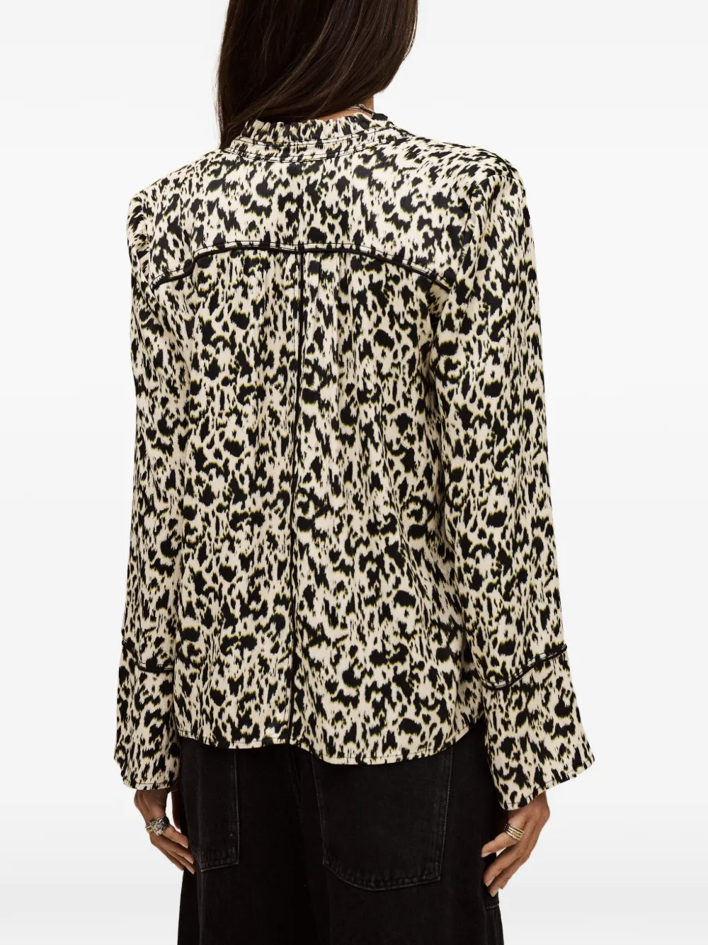 Ba&Sh Blouse met patroon Beige