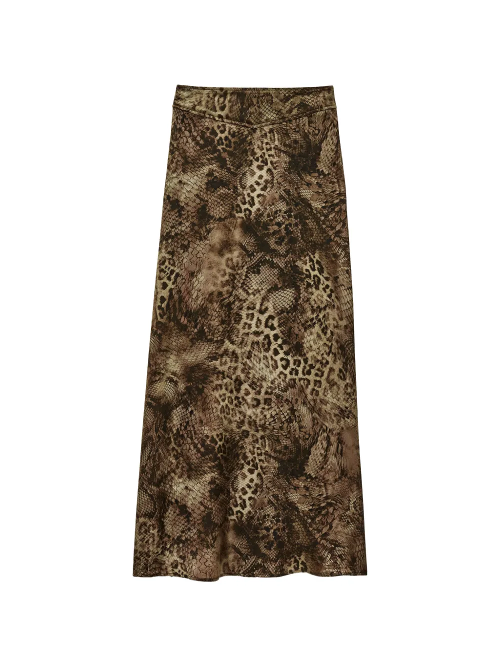 Ba&Sh Ciria animal print skirt - Verde