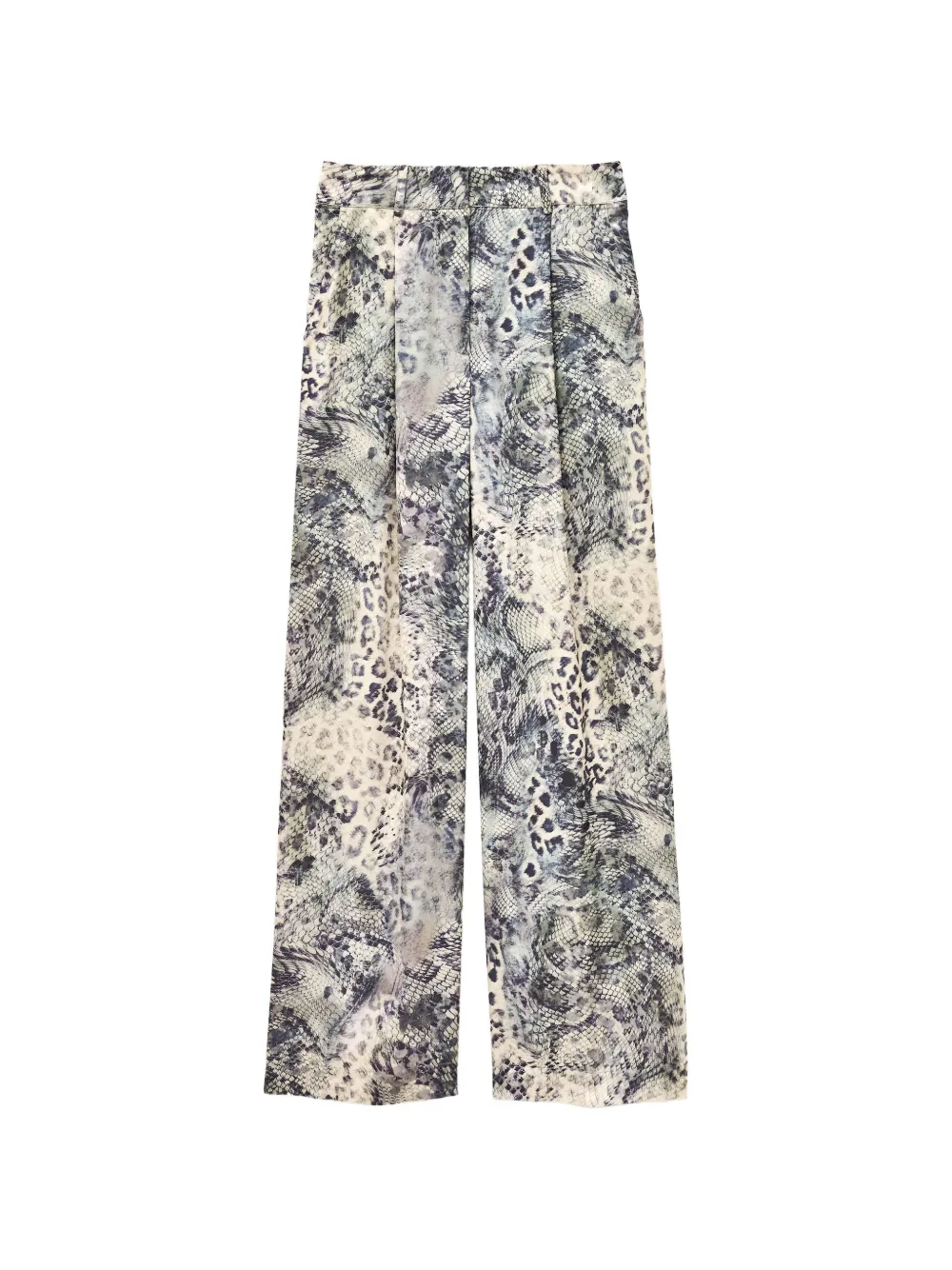 Ba&Sh Carrina animal-print trousers - Blu