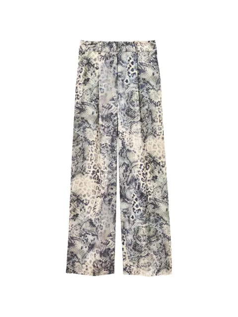 Ba&Sh Carrina animal-print trousers