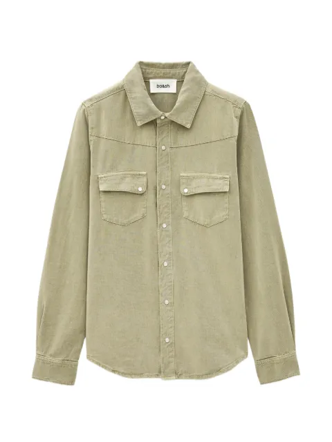Ba&Sh Jada front-pocket button-fastening shirt