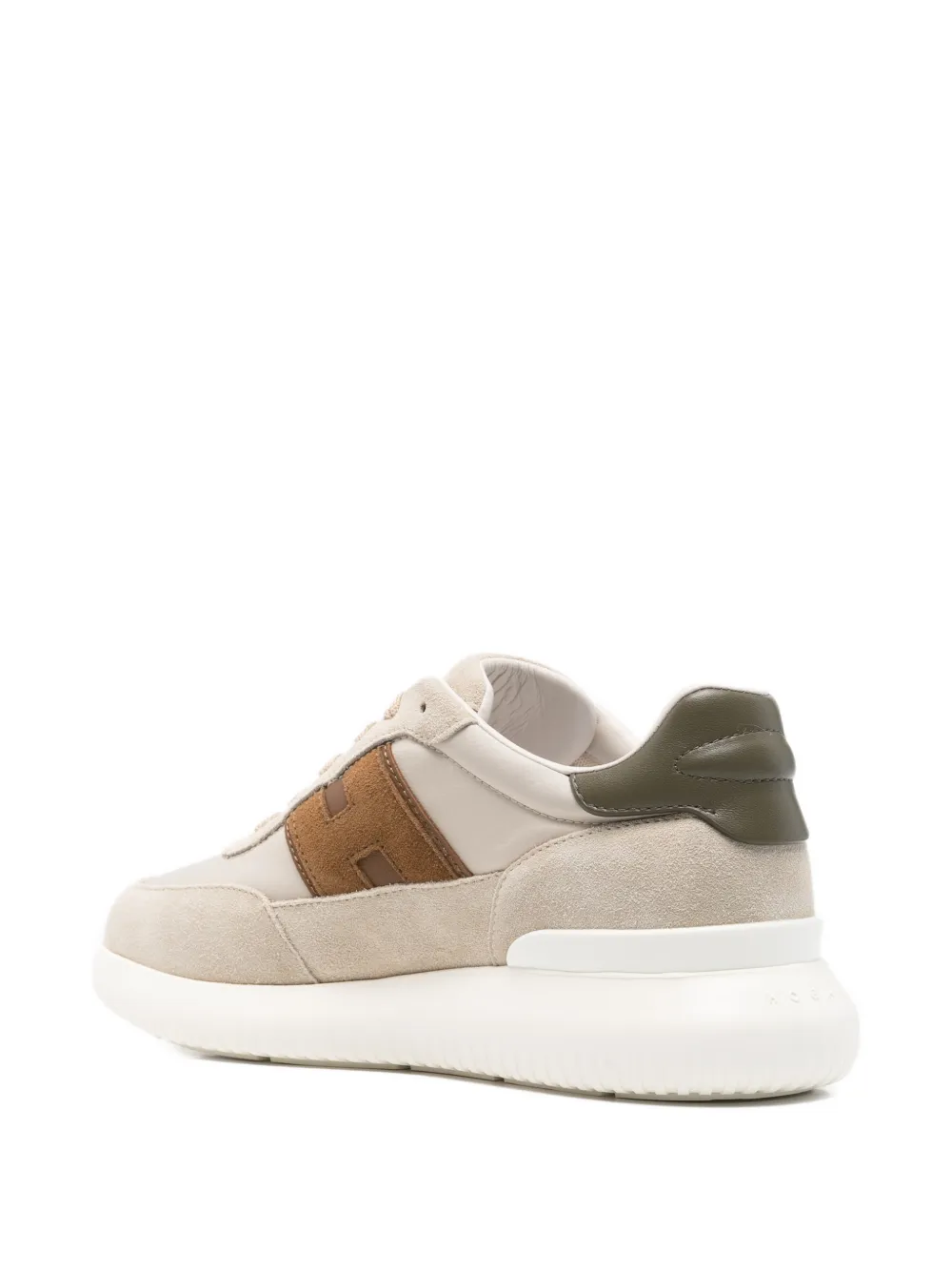 Hogan Sneakers met H-applicatie Beige