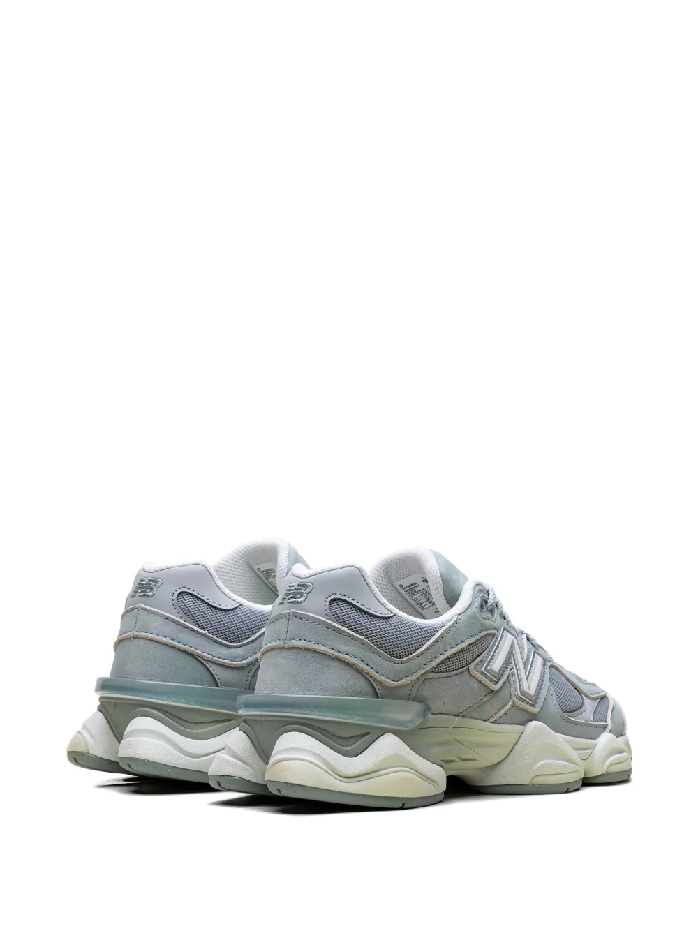 New Balance 9060 sneakers met vlakken en logo Groen