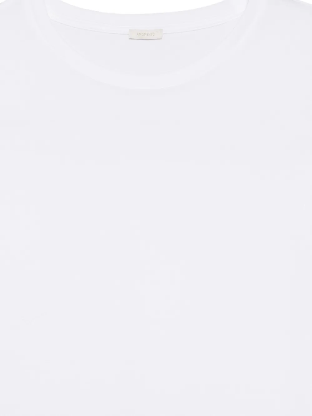  Amomento Round-neck T-shirt - White 