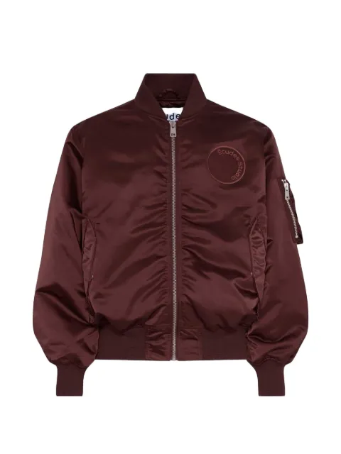 Études Studio red bomber jacket