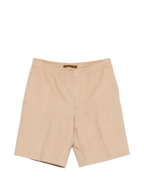 Zegna bermudas con pretina elástica