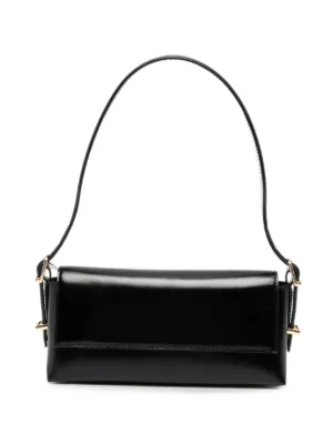 Proenza Schouler Flip レザーショルダーバッグ | ブラック | FARFETCH JP
