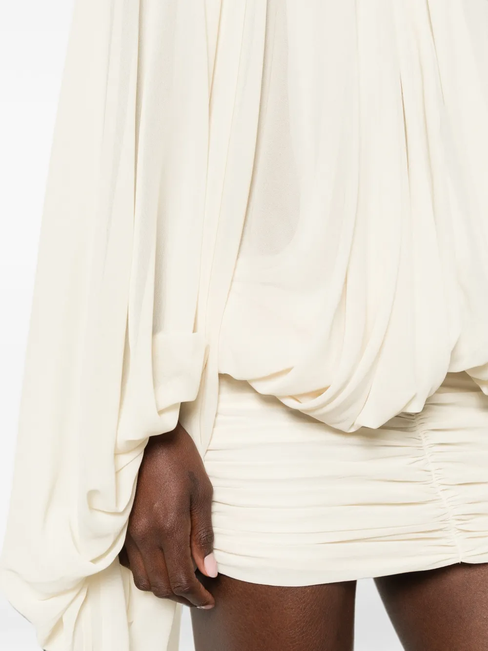 De La Vali Maite mini-jurk Beige