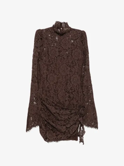 De La Vali Bodita floral-lace mini dress