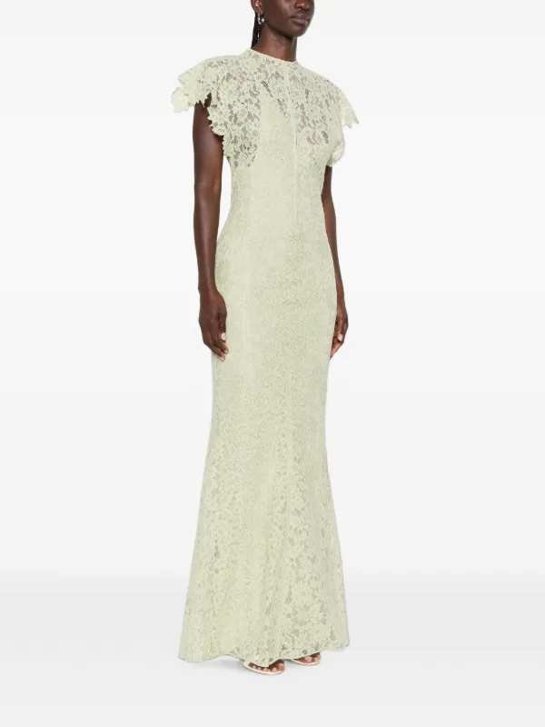 De La Vali Laia Maxi Dress | Green