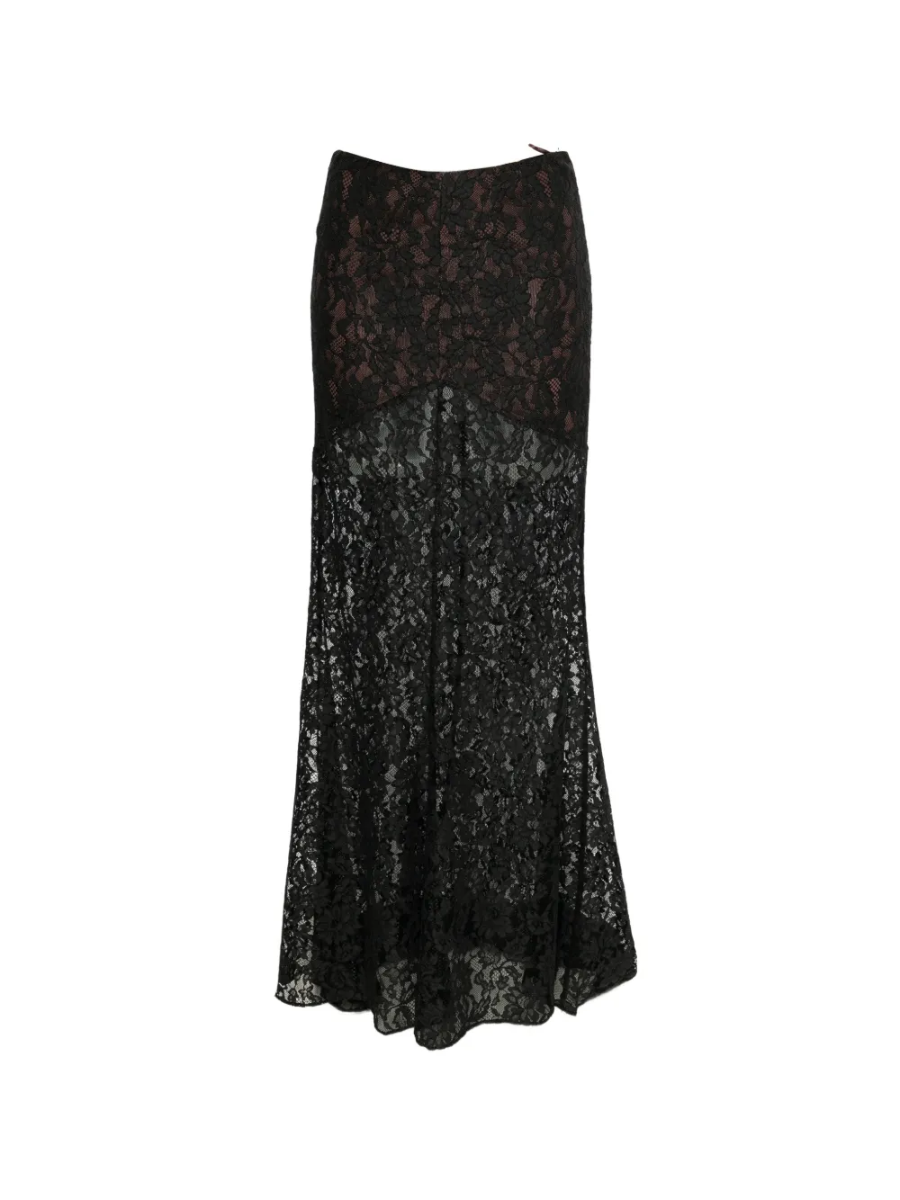 De La Vali Pasion maxi skirt - Nero