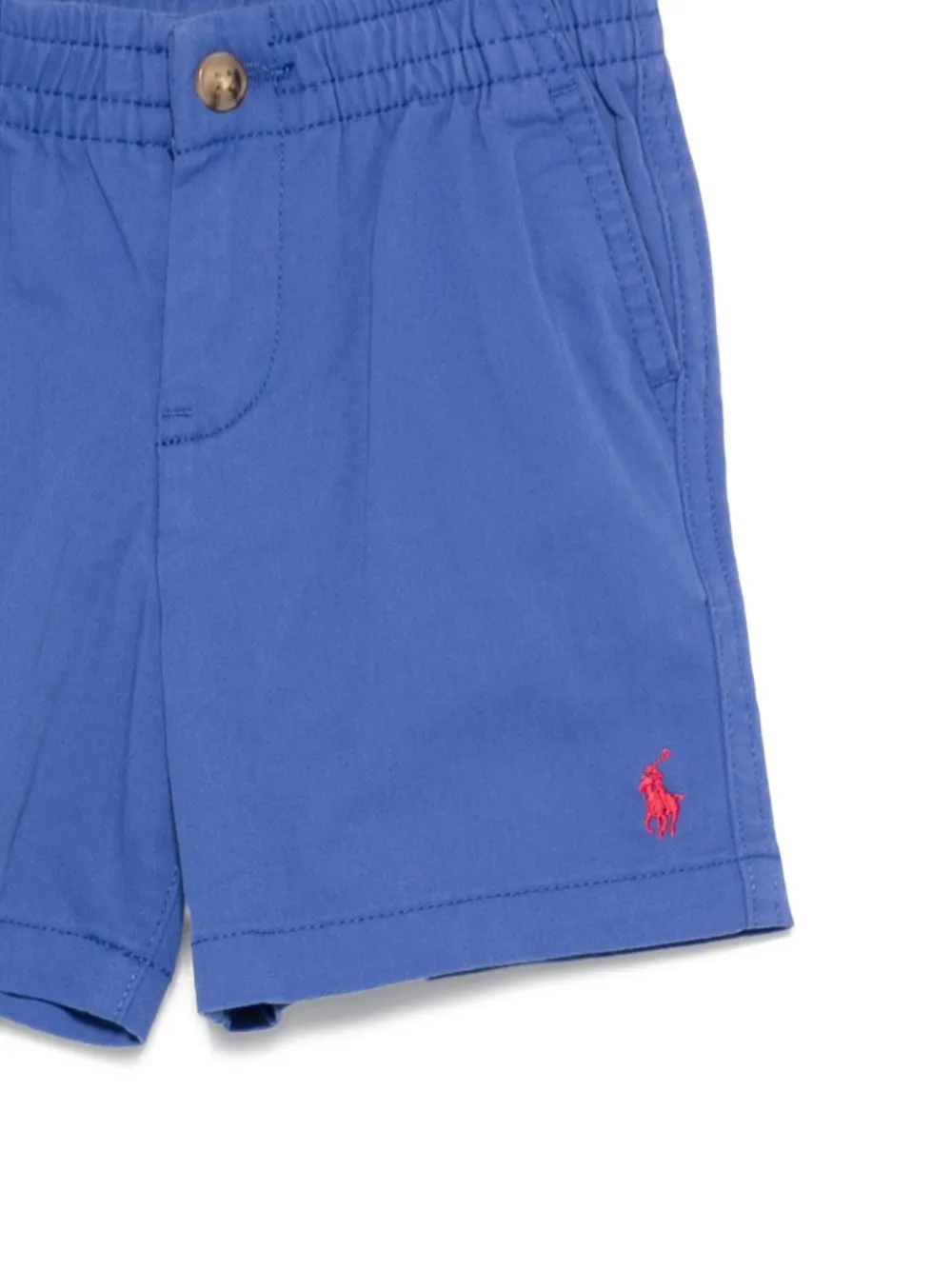 POLO RALPH LAUREN KIDS Elastische shorts Blauw